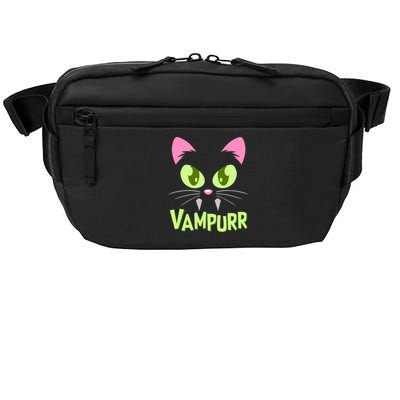 Halloween Vampurr Funny Cat Crossbody Pack