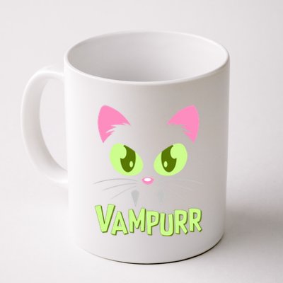 Halloween Vampurr Funny Cat Coffee Mug