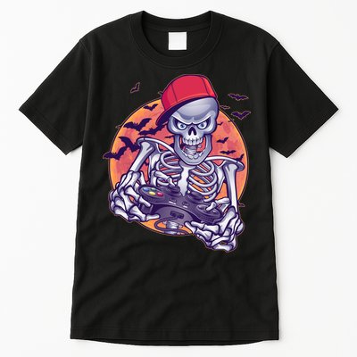 Halloween Video Gamer Skeleton Tall T-Shirt