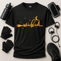 Halloween Wicked Witch Broom Performance Shirt