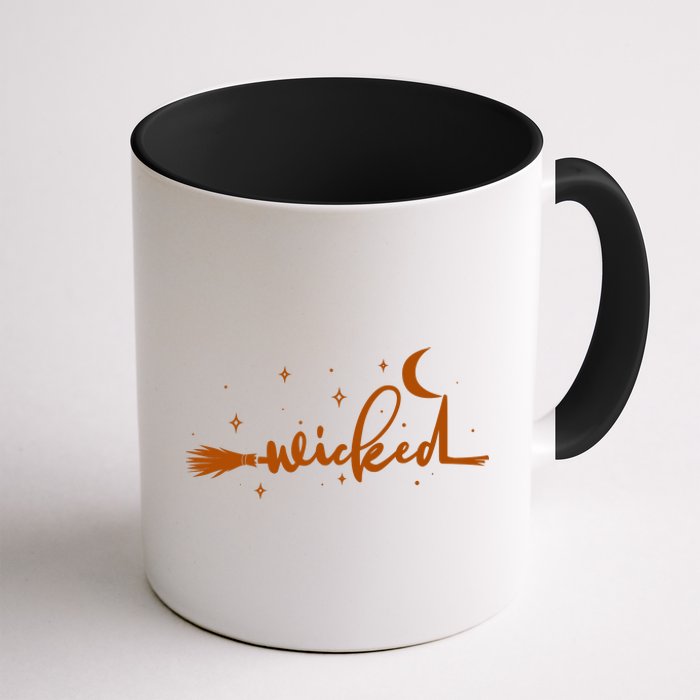 Halloween Wicked Witch Broom Coffee Mug