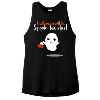 Halloween Will Be Spook-Tacular Ladies PosiCharge Tri-Blend Wicking Tank