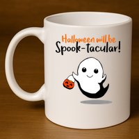 Halloween Will Be Spook-Tacular 11oz C Handle Ceramic Mug