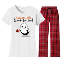 Halloween Will Be Spook-Tacular Women's Flannel Pajama Set