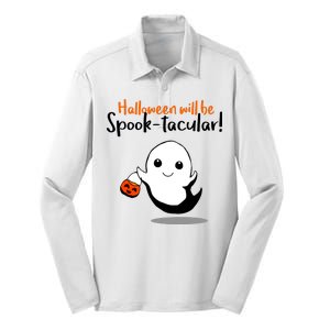 Halloween Will Be Spook-Tacular Silk Touch Performance Long Sleeve Polo