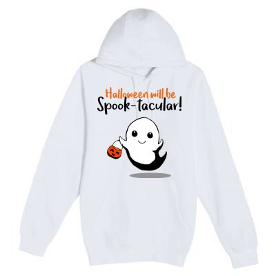 Halloween Will Be Spook-Tacular Premium Pullover Hoodie