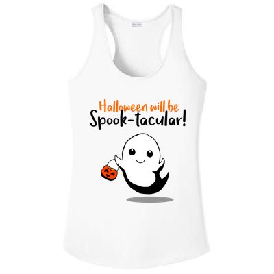 Halloween Will Be Spook-Tacular Ladies PosiCharge Competitor Racerback Tank