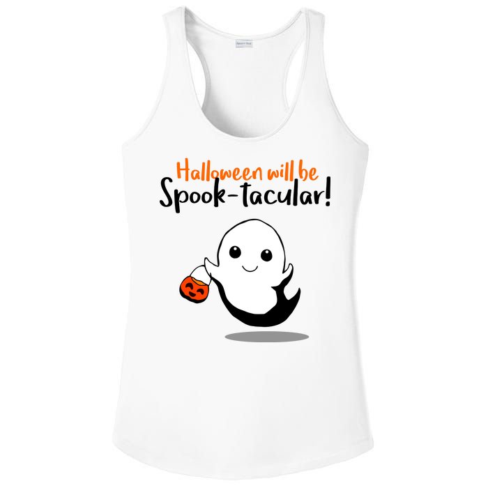 Halloween Will Be Spook-Tacular Ladies PosiCharge Competitor Racerback Tank