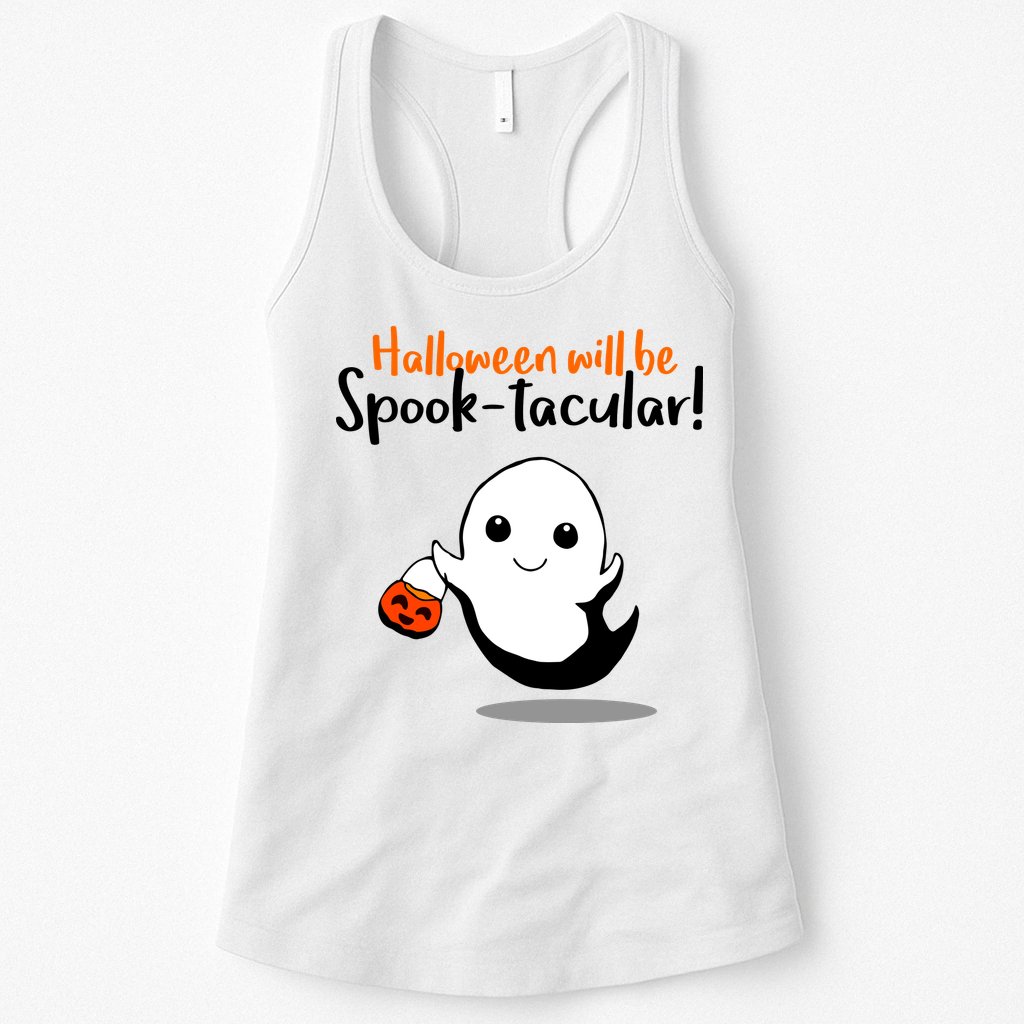 Halloween Will Be Spook-Tacular Womens Tank Top