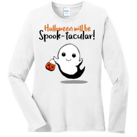 Halloween Will Be Spook-Tacular Ladies Long Sleeve Shirt