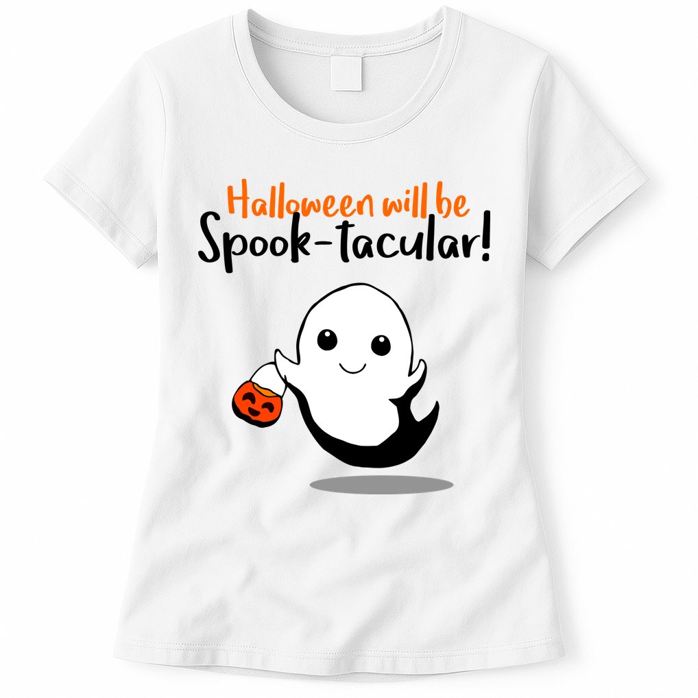Halloween Will Be Spook-Tacular Womens T-Shirt