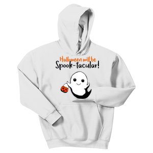 Halloween Will Be Spook-Tacular Kids Hoodie