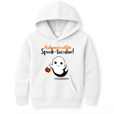 Halloween Will Be Spook-Tacular Kids Hoodie