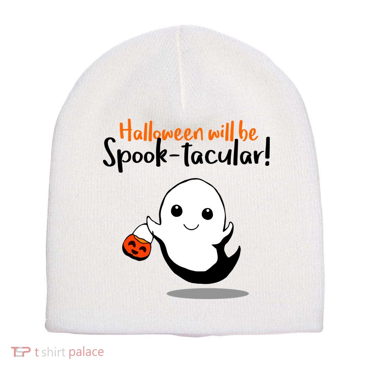 Halloween Will Be Spook-Tacular Short Acrylic Beanie