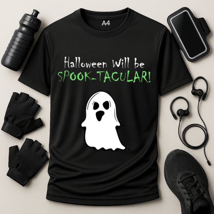Halloween Will Be Spooktacular Ghost Performance Shirt