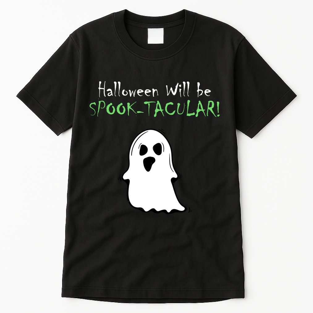 Halloween Will Be Spooktacular Ghost Tall T-Shirt