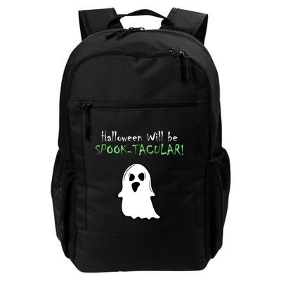 Halloween Will Be Spooktacular Ghost Backpack