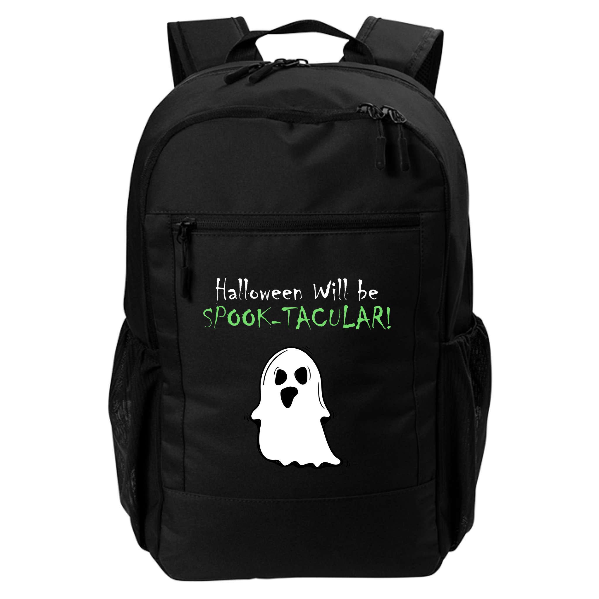 Halloween Will Be Spooktacular Ghost Backpack