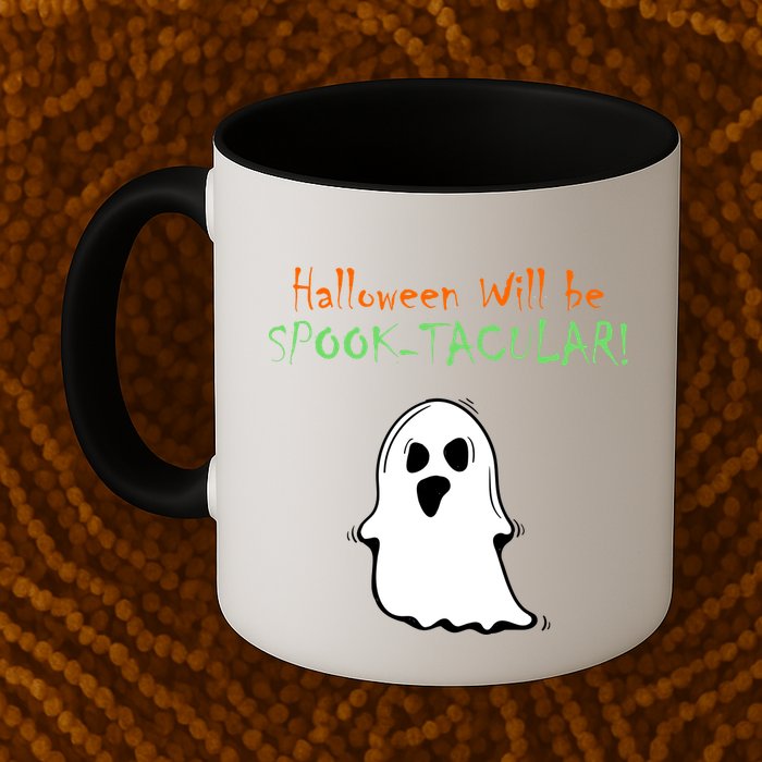 Halloween Will Be Spooktacular Ghost Mug