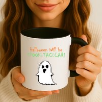 Halloween Will Be Spooktacular Ghost Mug
