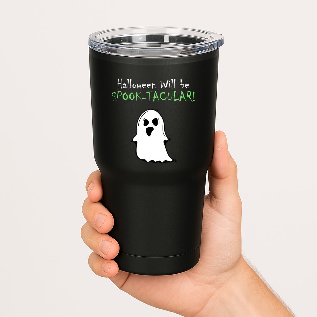 Halloween Will Be Spooktacular Ghost Tumbler