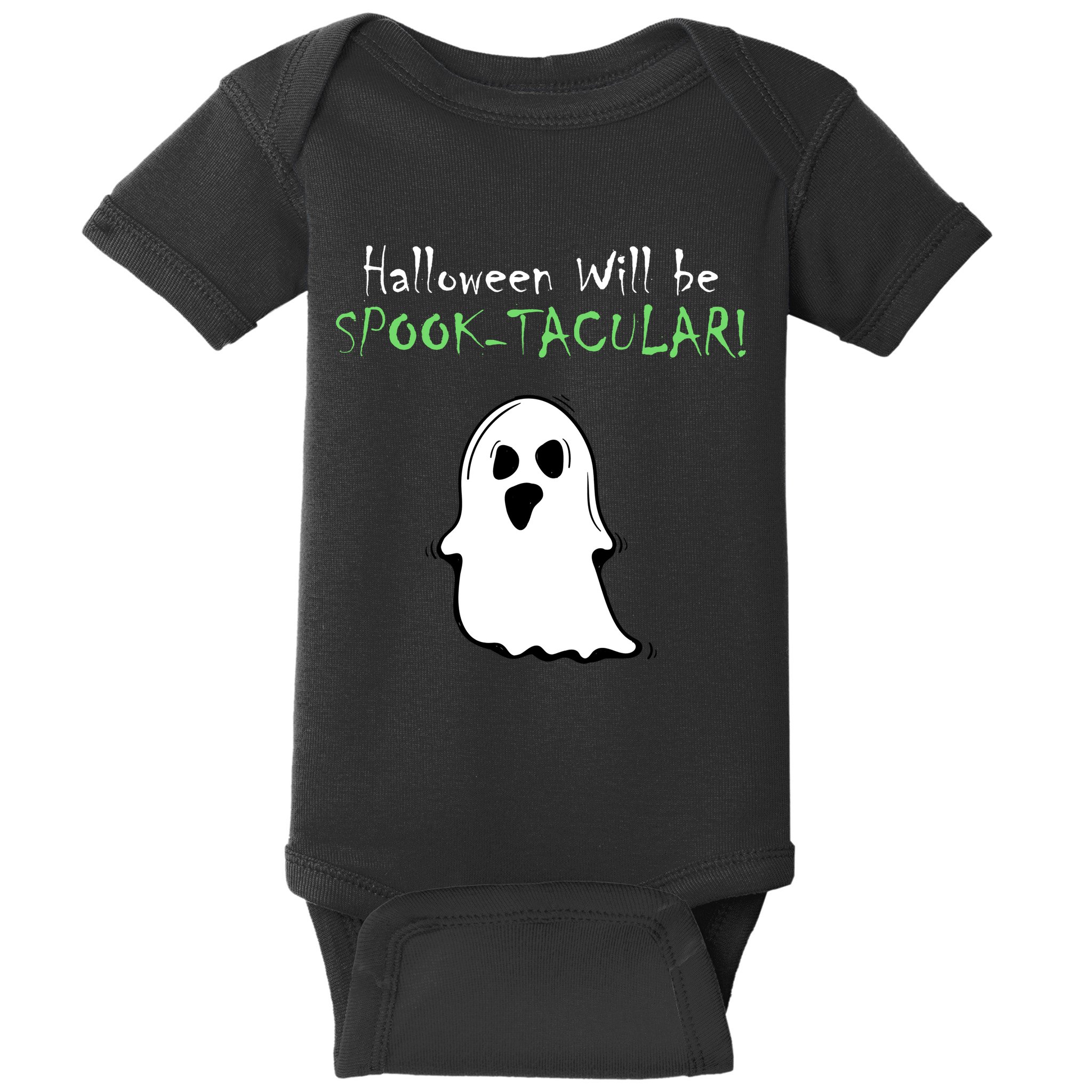 Halloween Will Be Spooktacular Ghost Baby Bodysuit