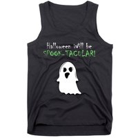 Halloween Will Be Spooktacular Ghost Tank Top