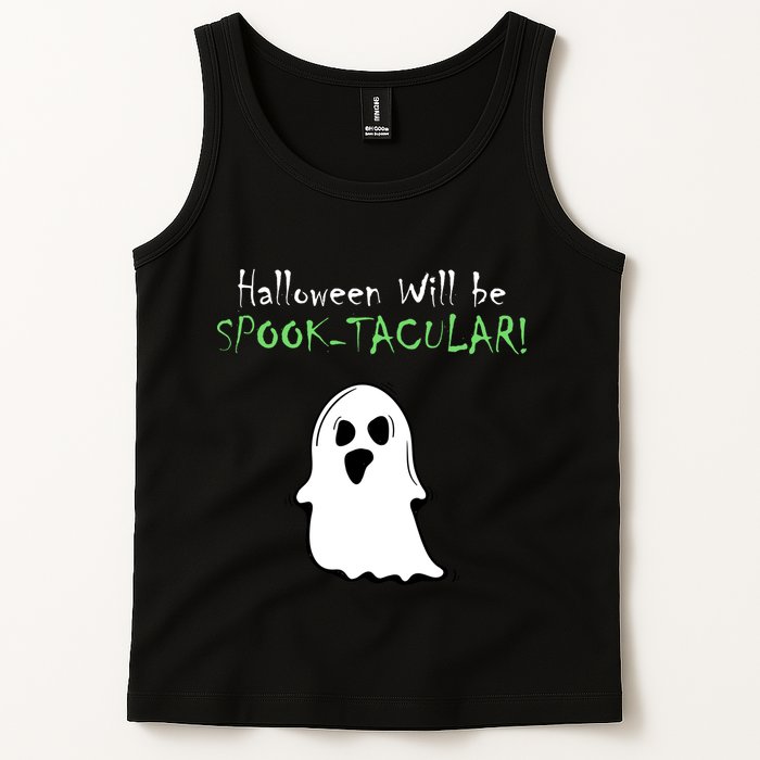 Halloween Will Be Spooktacular Ghost Tank Top