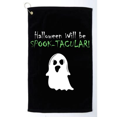 Halloween Will Be Spooktacular Ghost Golf Towel