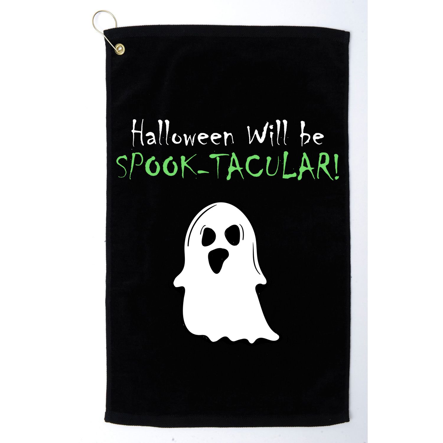 Halloween Will Be Spooktacular Ghost Golf Towel