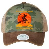 Halloween Witch On A Dark Desert Highway Legacy Tie Dye Trucker Hat