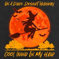 Halloween Witch On A Dark Desert Highway Tumbler