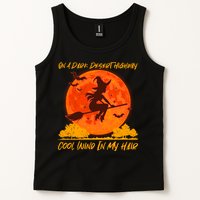 Halloween Witch On A Dark Desert Highway Tank Top