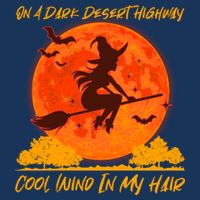 Halloween Witch On A Dark Desert Highway Infant Baby Jersey Bodysuit