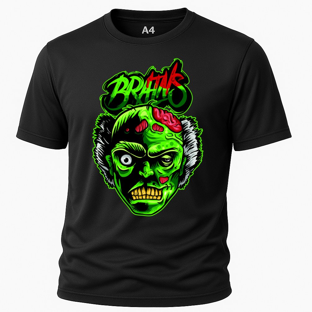 Halloween Zombie Brains Performance Shirt