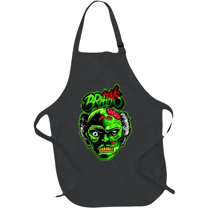 Halloween Zombie Brains Apron