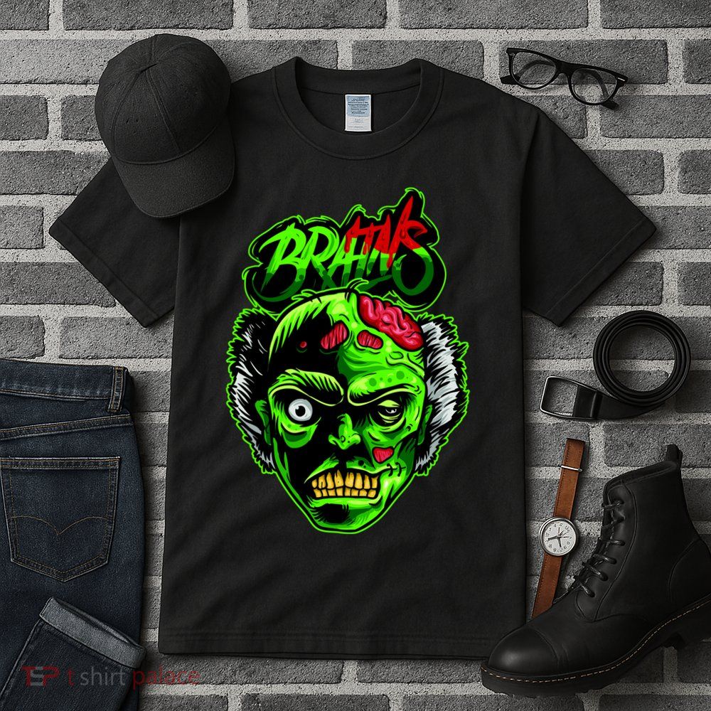 Halloween Zombie Brains Tall T-Shirt