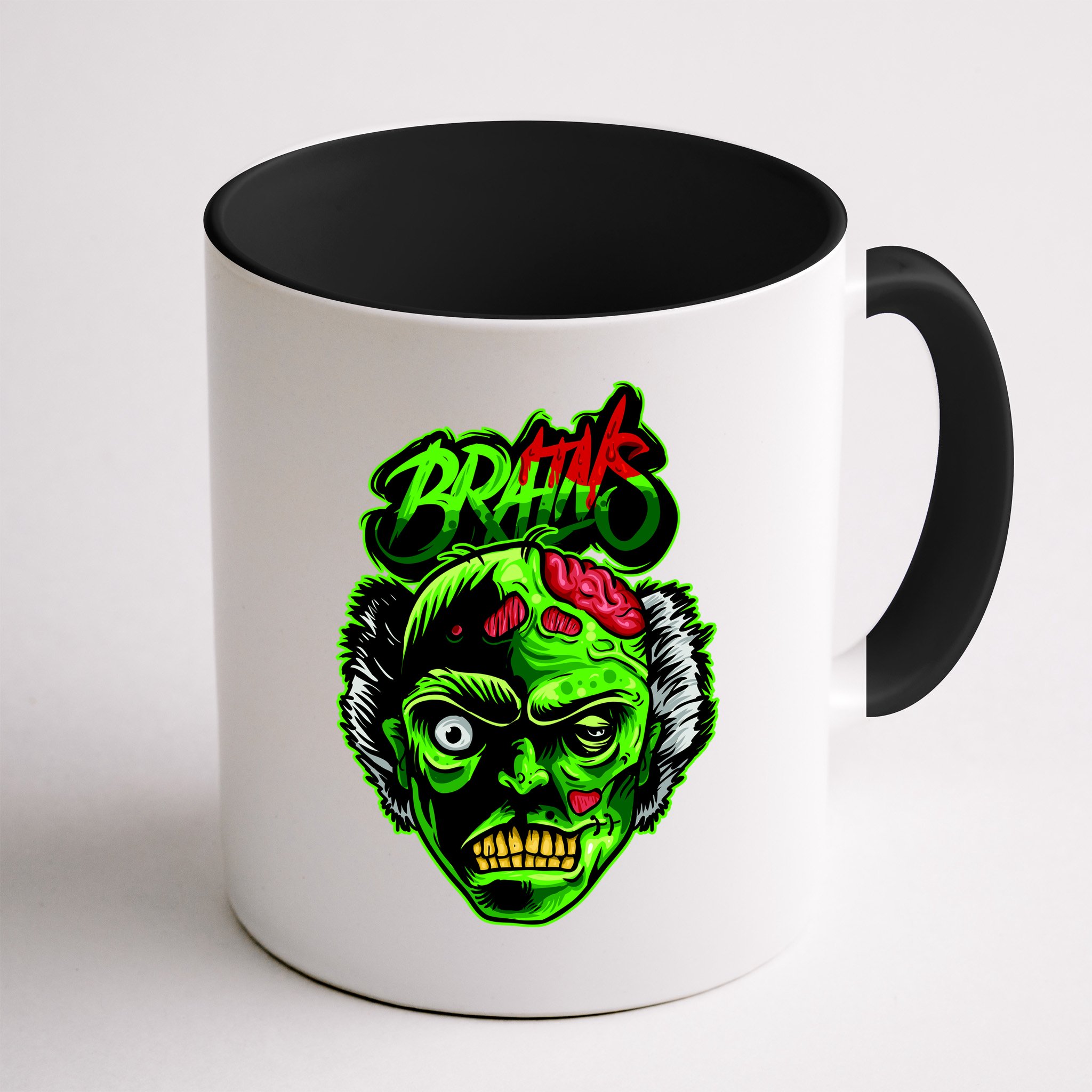 Halloween Zombie Brains Mug