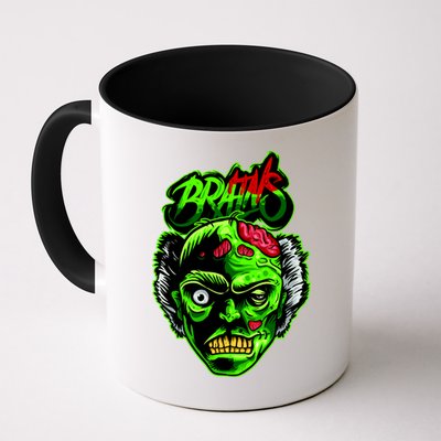 Halloween Zombie Brains Mug