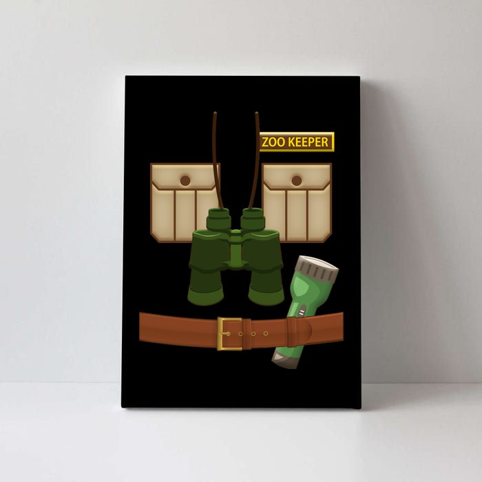 Halloween Zookeeper Costume Canvas