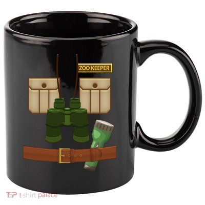 Halloween Zookeeper Costume 11oz C Handle Ceramic Mug