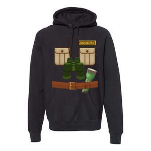 Halloween Zookeeper Costume Premium Hoodie