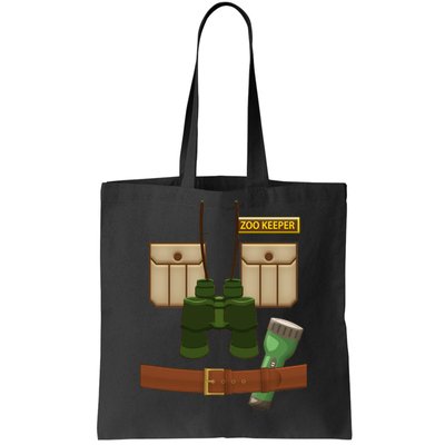 Halloween Zookeeper Costume Tote Bag