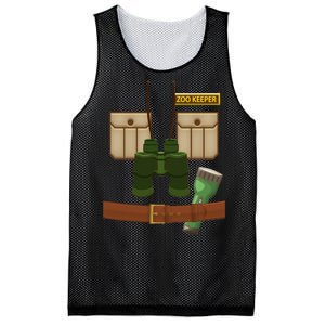 Halloween Zookeeper Costume Mesh Reversible Basketball Jersey Tank