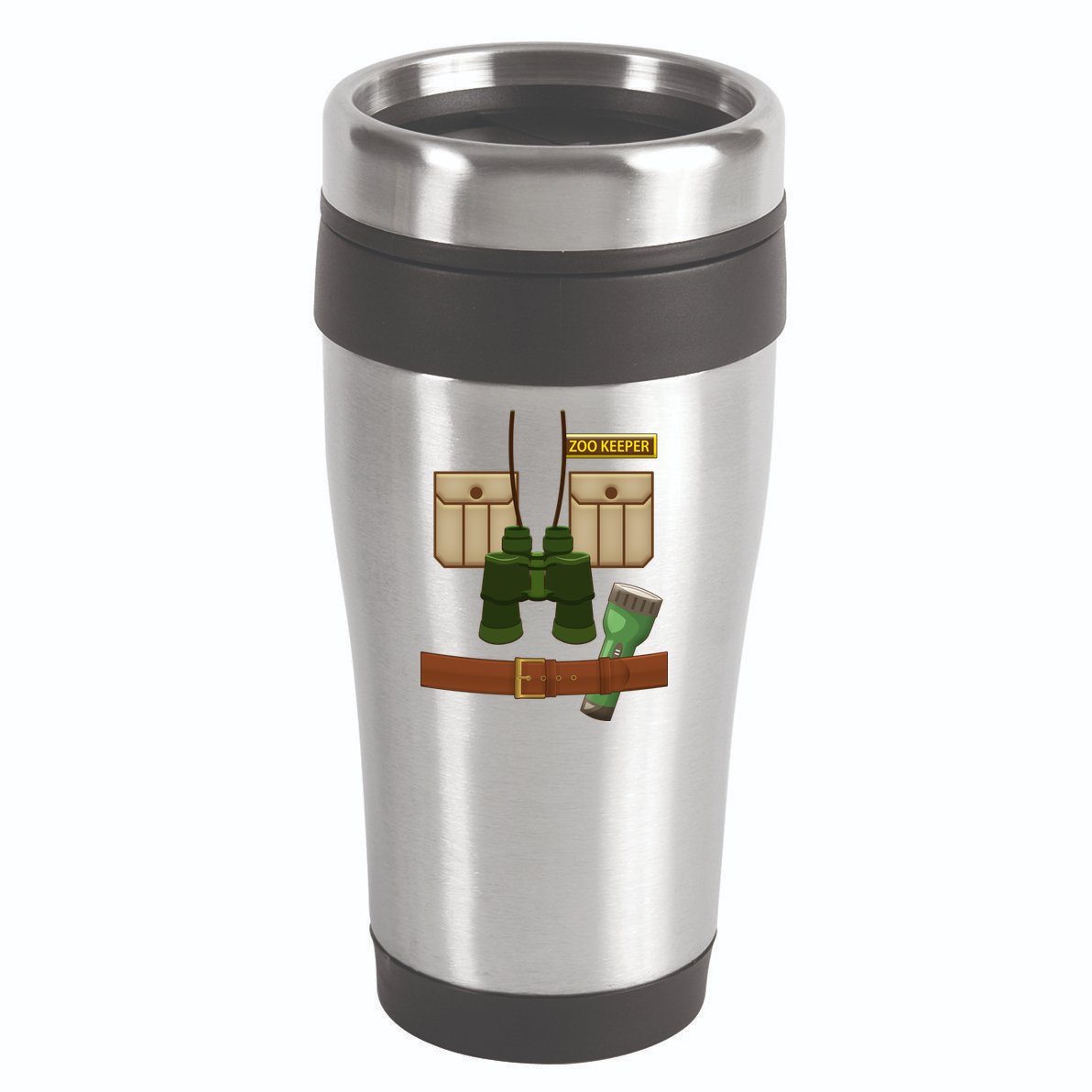 Halloween Zookeeper Costume 16oz Travel Tumbler
