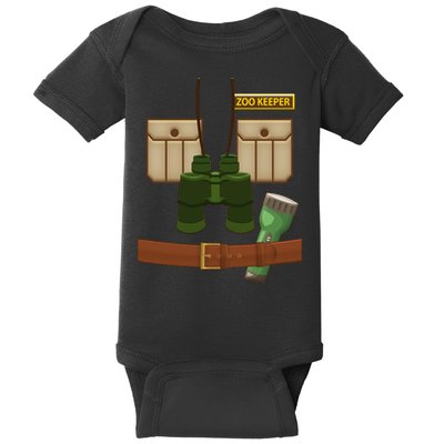 Halloween Zookeeper Costume Baby Bodysuit