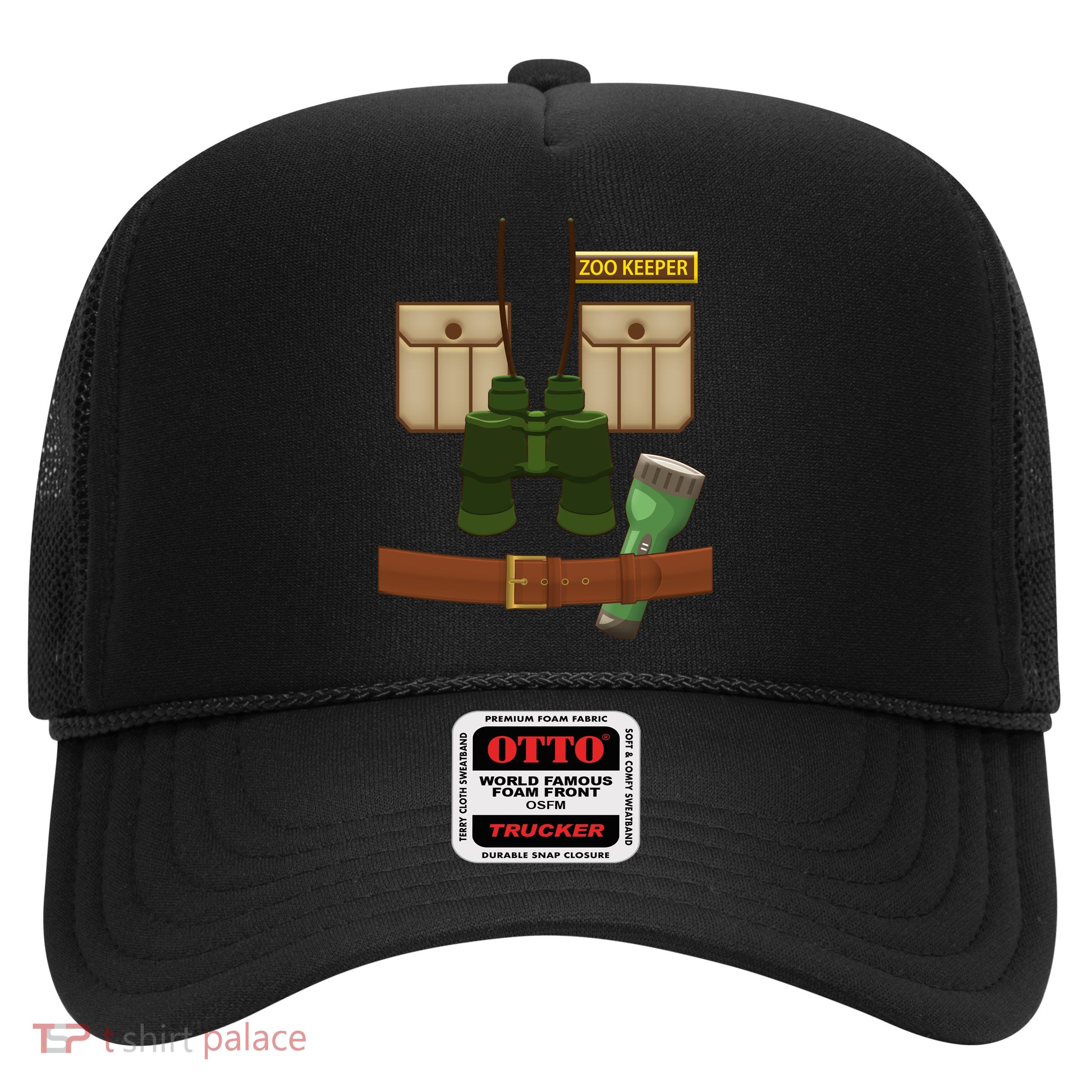 Halloween Zookeeper Costume Trucker Hat