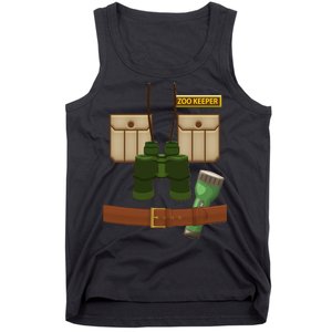 Halloween Zookeeper Costume Tank Top