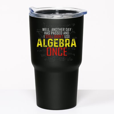 Hate Algebra Math Humor Funny Math Class Student Outfit Tumbler