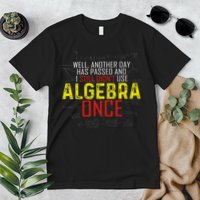 Hate Algebra Math Humor Funny Math Class Student Outfit Premium T-Shirt